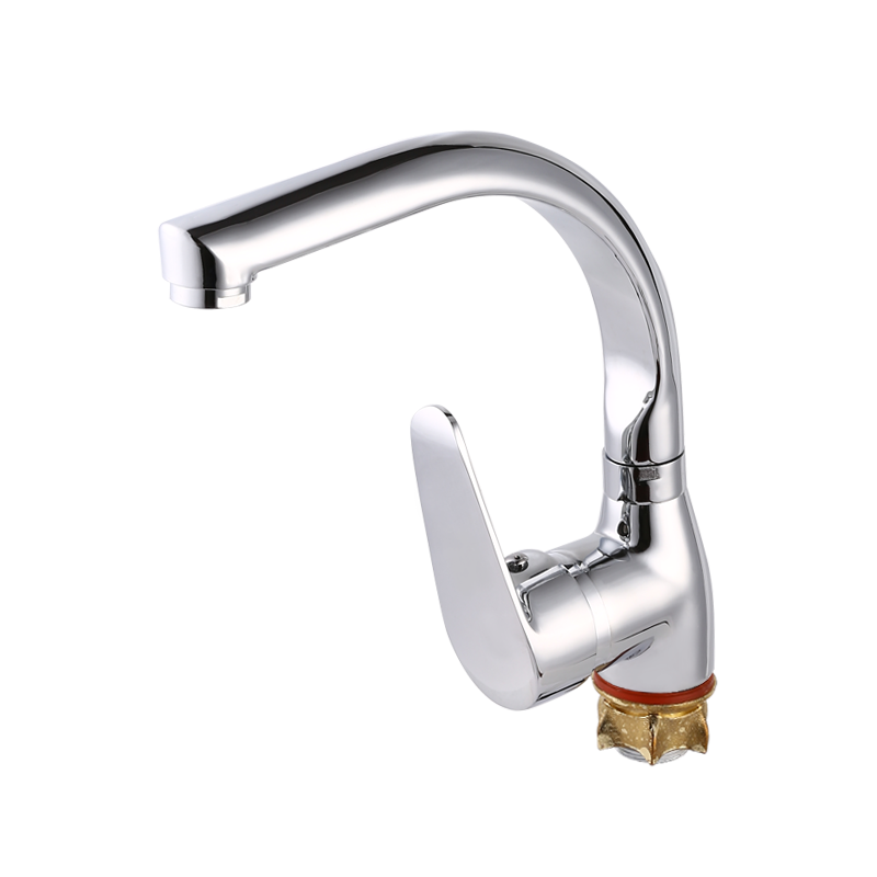 Swan with toe tee elbow vegetable basin faucet