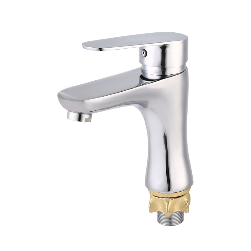 Flat top with feet single hole faucet