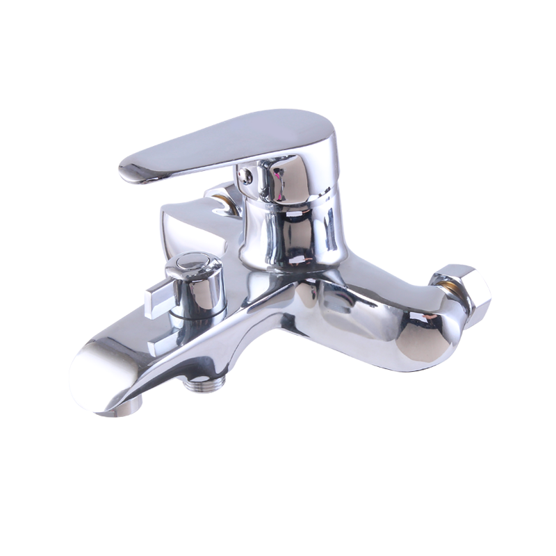 Elbow diversion triple faucet